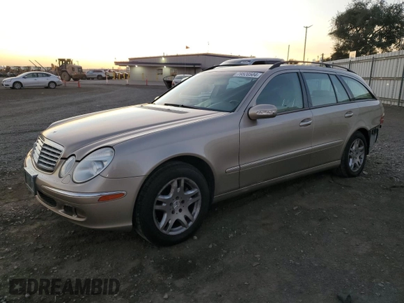 2004 Mercedes-Benz E 320 with VIN WDBUH65J94A380758, listed as a Copart auction lot 79520504 with 163,883 mi miles and Salvage Title. Bid and sale history available at DreamBid. Image 1.