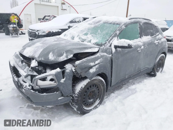 2021 Hyundai Kona Night Edition with VIN KM8K6CA59MU710026, listed as a IAAI auction lot 41266327 with 67,860 mi miles and . Bid and sale history available at DreamBid. Image 2.