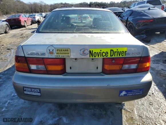 1999 Lexus ES 300 Luxury Sport Sdn with VIN JT8BF28G6X5074118, listed as a Copart auction lot 87656035 with 206,190 mi miles and Salvage Title. Bid and sale history available at carsss.com. Image 6.