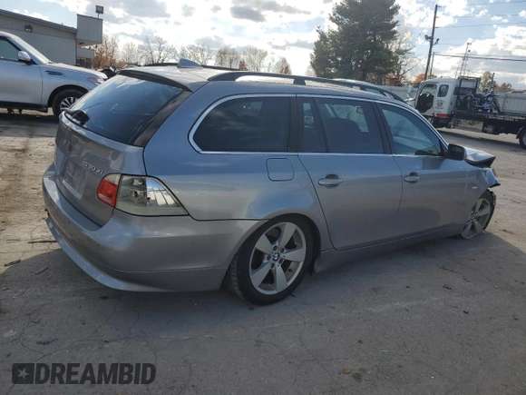 2006 BMW 5 Series 530xi with VIN WBANN735X6CN02686, listed as a Copart auction lot 78018484 with Not Provided miles and Salvage Title. Bid and sale history available at carsss.com. Image 3.