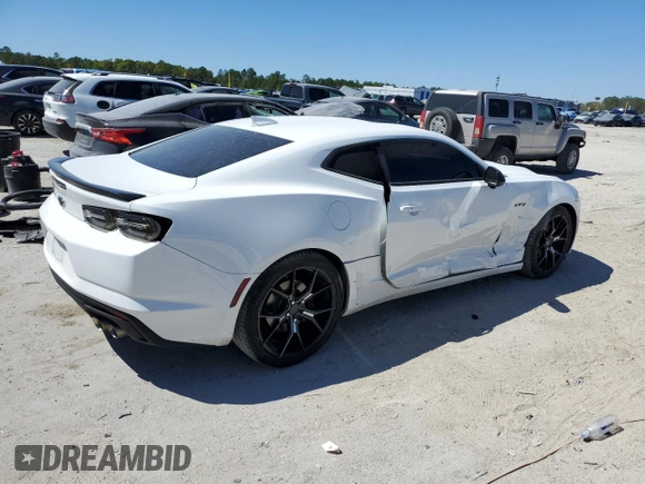 2021 Chevrolet Camaro 1SS with VIN 1G1FF1R73M0106245, listed as a Copart auction lot 53406335 with 82,454 mi miles and Salvage Title. Bid and sale history available at carsss.com. Image 3.