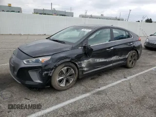 2019 Hyundai Ioniq Limited z VIN KMHC05LH6KU032986, wystawiony jako Copart lot #76470124 z przebiegiem 68 797 mil mil oraz Szkoda całkowita • Salvage title. Historia ofert i sprzedaży dostępna na DreamBid. Obrazek 1.