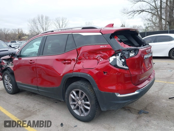2024 GMC Terrain SLT с VIN 3GKALPEG5RL142276, выставлен на аукционе IAAI как лот 41862017 с пробегом 51 053 миль миль и . История ставок и продаж доступна на DreamBid. Изображение 3.