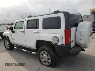 2007 Hummer H3 SUV with VIN 5GTDN13E078166376, listed as a Copart auction lot 78724824 with 0 mi miles and Salvage Title. Bid and sale history available at carsss.com. Image 2.