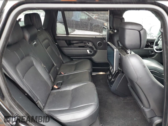 2020 Land Rover Range Rover with VIN SALGS5SE6LA568792, listed as a Copart auction lot 82227594 with 70,073 mi miles and Salvage title. Bid and sale history available at DreamBid. Image 11.