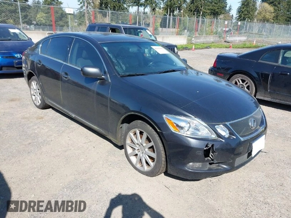 2007 Lexus GS 350 with VIN JTHCE96S670009161, listed as a IAAI auction lot 42035904 with Not Provided miles. Bid and sale history available at carsss.com. Image 1.