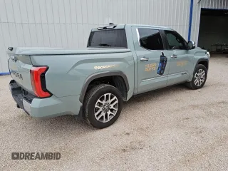 2024 Toyota Tundra 1794 Edition with VIN 5TFMA5DB3RX172812, listed as a Copart auction lot 76068904 with 15,643 mi miles and Clean title. Bid and sale history available at DreamBid. Image 3.