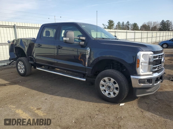 2024 Ford Super Duty F-250 SRW XL with VIN 1FT8W2BN7REC77444, listed as a Copart auction lot 48364855 with 18,326 mi miles and Salvage Title. Bid and sale history available at carsss.com. Image 4.