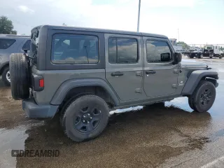 2020 Jeep Wrangler Unlimited Sport S z VIN 1C4HJXDN5LW155501, wystawiony jako Copart lot #63217835 z przebiegiem 80 662 mil mil oraz Czysty tytuł • Clean title. Historia ofert i sprzedaży dostępna na DreamBid. Obrazek 3.