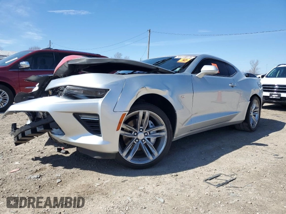 2018 Chevrolet Camaro 2SS with VIN 1G1FH1R71J0161959, listed as a Copart auction lot 50319075 with 41,396 mi miles and Salvage title. Bid and sale history available at DreamBid. Image 1.