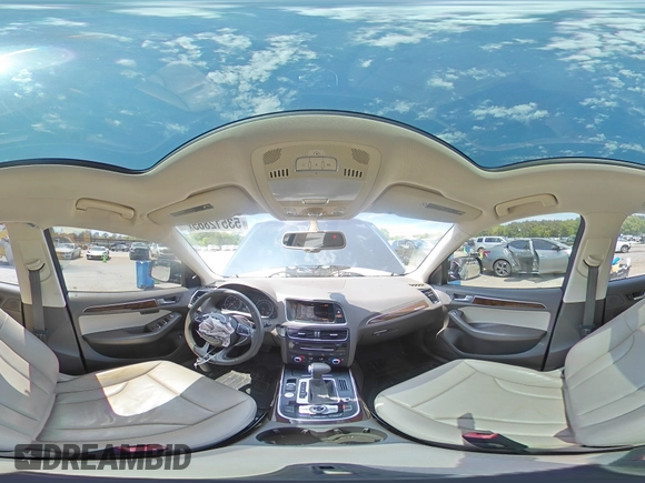 2015 Audi Q5 Premium Plus with VIN WA1DGAFP7FA060474, listed as a Copart auction lot 53512865 with 135,237 mi miles and Salvage title. Bid and sale history available at DreamBid. Image 13.