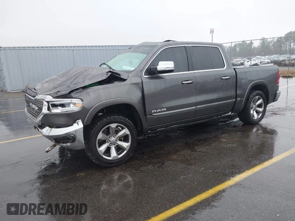 2021 Ram 1500 Limited with VIN 1C6SRFHT4MN588369, listed as a IAAI auction lot 41553981 with 51,293 mi miles and . Bid and sale history available at DreamBid. Image 17.