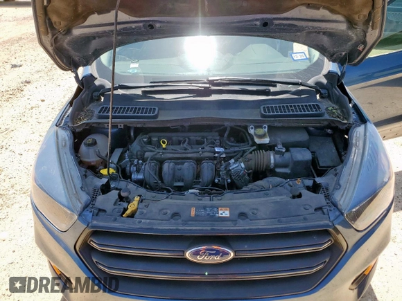 2018 Ford Escape S with VIN 1FMCU0F77JUC79457, listed as a Copart auction lot 59812235 with 54,272 mi miles and Salvage title. Bid and sale history available at DreamBid. Image 12.
