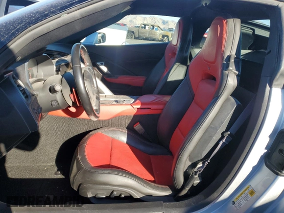 2017 Chevrolet Corvette Grand Sport 2LT with VIN 1G1YY2D75H5105428, listed as a Copart auction lot 42156015 with 31,563 mi miles and Salvage Title. Bid and sale history available at carsss.com. Image 7.