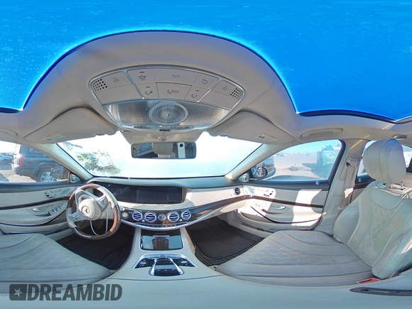 2018 Mercedes-Benz S 560 Maybach with VIN WDDUX8GB1JA363413, listed as a Copart auction lot 80050514 with 118,315 mi miles and Clean Title. Bid and sale history available at DreamBid. Image 13.