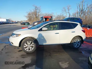 2012 Nissan Murano SL with VIN JN8AZ1MW9CW240149, listed as a IAAI auction lot 41791338 with 135,987 mi miles and . Bid and sale history available at DreamBid. Image 14.