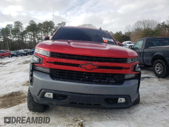 2021 Chevrolet Silverado 1500 RST with VIN 3GCUYEET6MG286206, listed as a Copart auction lot 87285864 with 91,433 mi miles and Salvage Title. Bid and sale history available at carsss.com. Image 5.