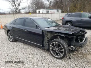 2019 Cadillac CT6 Luxury AWD with VIN 1G6KB5RS8KU135391, listed as a Copart auction lot 81174234 with 88,470 mi miles and Salvage title. Bid and sale history available at DreamBid. Image 4.