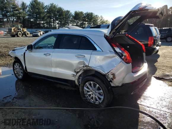 2023 Cadillac XT4 AWD Luxury with VIN 1GYFZBR42PF103438, listed as a Copart auction lot 80647064 with 18,182 mi miles and Salvage Title. Bid and sale history available at carsss.com. Image 2.