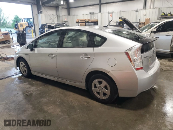 2010 Toyota Prius II with VIN JTDKN3DU8A0121756, listed as a Copart auction lot 55029325 with Not Provided miles and Clean Title. Bid and sale history available at DreamBid. Image 2.