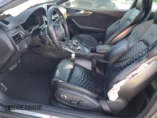 2018 Audi RS 5 z VIN WUAPWAF5XJA905267, wystawiony jako Copart lot #47817075 z przebiegiem 49 962 mil mil oraz Szkoda całkowita • Salvage title. Historia ofert i sprzedaży dostępna na DreamBid. Obrazek 7.