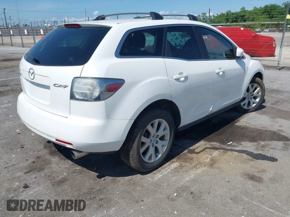2009 Mazda CX-7 Sport with VIN JM3ER293690238184, listed as a IAAI auction lot 42131356 with 119,852 mi miles. Bid and sale history available at carsss.com. Image 4.