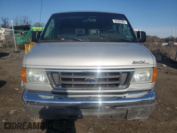 2006 Ford Econoline Cargo with VIN 1FDNE24L16DB42233, listed as a Copart auction lot 50305985 with 111,193 mi miles and Salvage Title. Bid and sale history available at carsss.com. Image 5.