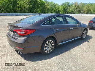 2016 Hyundai Sonata Sport with VIN 5NPE34AF7GH373850, listed as a Copart auction lot 54975115 with 160,303 mi miles and Clean Title. Bid and sale history available at DreamBid. Image 3.