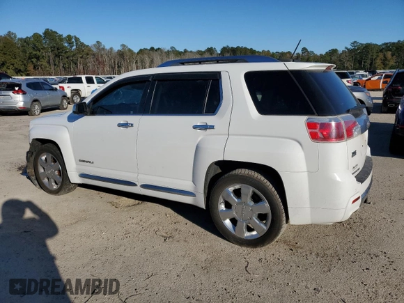 2015 GMC Terrain Denali with VIN 2GKFLUE30F6239869, listed as a Copart auction lot 82184994 with 158,088 mi miles and Salvage Title. Bid and sale history available at DreamBid. Image 2.