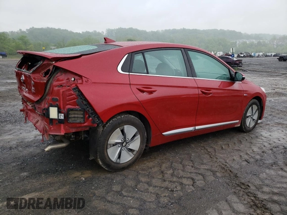 2020 Hyundai Ioniq SE z VIN KMHC75LC9LU200914, wystawiony jako Copart lot #56666935 z przebiegiem 117 893 mil mil oraz Szkoda całkowita • Salvage title. Historia ofert i sprzedaży dostępna na DreamBid. Obrazek 3.