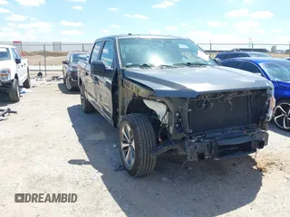 2019 Ford F-150 XL with VIN 1FTEW1CP7KKE04696, listed as a IAAI auction lot 42235664 with 81,014 mi miles and . Bid and sale history available at DreamBid. Image 1.