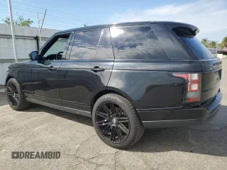 2014 Land Rover Range Rover Supercharged z VIN SALGS2EF9EA138311, wystawiony jako Copart lot #48823855 z przebiegiem 145 406 mil mil oraz Czysty tytuł • Clean title. Historia ofert i sprzedaży dostępna na DreamBid. Obrazek 2.