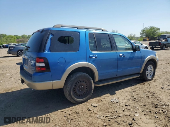 2010 Ford Explorer Eddie Bauer with VIN 1FMEU7EE4AUA09023, listed as a Copart auction lot 55098105 with 154,793 mi miles and Clean Title. Bid and sale history available at carsss.com. Image 3.