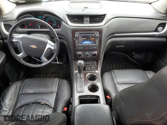 2017 Chevrolet Traverse Premier with VIN 1GNKVJKD7HJ259663, listed as a Copart auction lot 45358935 with 80,767 mi miles and Salvage Title. Bid and sale history available at DreamBid. Image 8.