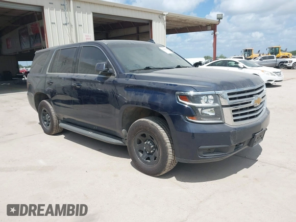 2020 Chevrolet Tahoe Commercial with VIN 1GNLCDEC5LR158243, listed as a IAAI auction lot 42416695 with 98,666 mi miles and . Bid and sale history available at DreamBid. Image 1.
