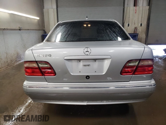 2001 Mercedes-Benz E-Class with VIN WDBJF65J11B357053, listed as a Copart auction lot 48805155 with 188,038 mi miles and Salvage Title. Bid and sale history available at carsss.com. Image 6.