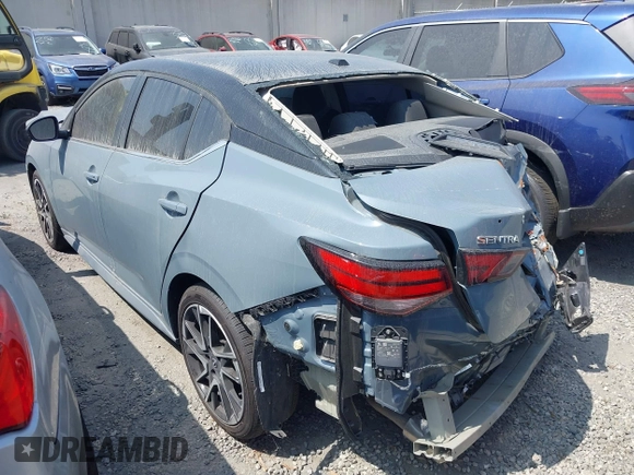 2024 Nissan Sentra SR with VIN 3N1AB8DV7RY285157, listed as a IAAI auction lot 41925272 with 4,173 mi miles and . Bid and sale history available at DreamBid. Image 3.