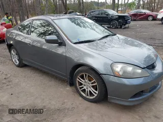 2005 Acura RSX with VIN JH4DC54895S016861, listed as a IAAI auction lot 41669227 with 166,718 mi miles. Bid and sale history available at carsss.com. Image 1.