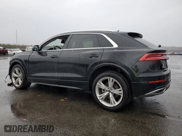 2023 Audi Q8 Premium with VIN WA1AVBF19PD025218, listed as a Copart auction lot 85135624 with 13,781 mi miles and Salvage title. Bid and sale history available at DreamBid. Image 2.