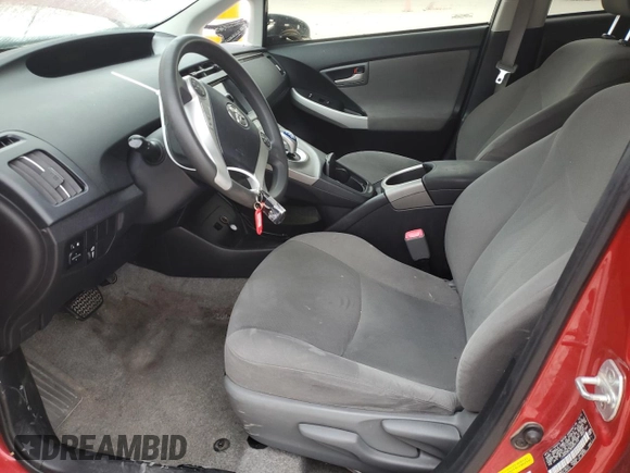 2013 Toyota Prius One with VIN JTDKN3DU3D5555123, listed as a Copart auction lot 50601635 with 206,210 mi miles and Salvage Title. Bid and sale history available at carsss.com. Image 7.
