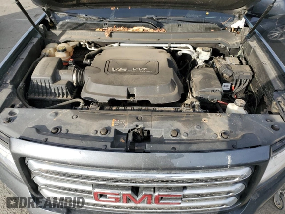 2015 GMC Canyon 4WD SLE with VIN 1GTG6BE31F1221315, listed as a Copart auction lot 78237394 with 93,411 mi miles and Salvage Title. Bid and sale history available at carsss.com. Image 11.