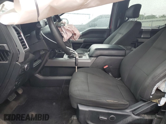 2016 Ford F-150 XLT with VIN 1FTEW1EP4GKE42424, listed as a Copart auction lot 56374405 with 167,275 mi miles and Salvage title. Bid and sale history available at DreamBid. Image 7.
