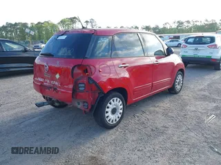 2015 FIAT 500L Pop with VIN ZFBCFAAH0FZ031648, listed as a IAAI auction lot 41971968 with 91,748 mi miles. Bid and sale history available at carsss.com. Image 4.