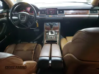 2009 Audi A8 4.2L z VIN WAUMV94E09N007038, wystawiony jako Copart lot #56249245 z przebiegiem 86 589 mil mil oraz Czysty tytuł • Clean title. Historia ofert i sprzedaży dostępna na DreamBid. Obrazek 8.