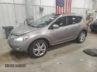 2009 Nissan Murano SL with VIN JN8AZ18W09W156594, listed as a Copart auction lot 54052065 with 212,711 mi miles and Non Repairable. Bid and sale history available at carsss.com. Image 1.