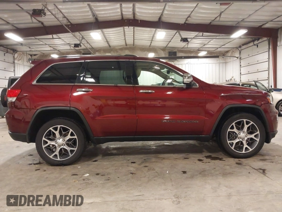 2019 Jeep Grand Cherokee Limited with VIN 1C4RJFBG4KC608719, listed as a IAAI auction lot 42462411 with 86,931 mi miles and . Bid and sale history available at DreamBid. Image 13.
