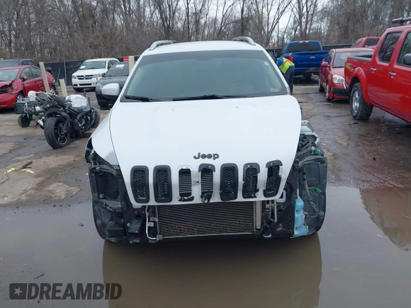 2018 Jeep Cherokee Latitude Plus with VIN 1C4PJMLX5JD581775, listed as a IAAI auction lot 41684428 with 151,225 mi miles and . Bid and sale history available at carsss.com. Image 13.