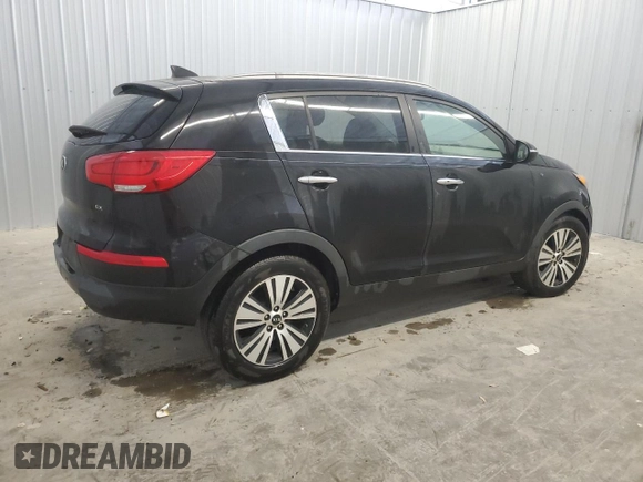 2016 Kia Sportage EX with VIN KNDPCCAC6G7834923, listed as a Copart auction lot 53290345 with 154,175 mi miles and Clean title. Bid and sale history available at DreamBid. Image 3.