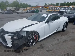 2018 Lexus LC 500h z VIN JTHHP5AY1JA004522, wystawiony jako IAAI lot #42076359 z przebiegiem 96 575 mil mil oraz . Historia ofert i sprzedaży dostępna na DreamBid. Obrazek 2.