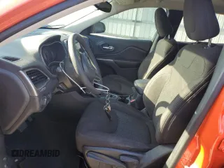 2021 Jeep Cherokee Latitude with VIN 1C4PJLCB0MD163918, listed as a Copart auction lot 42234095 with 95,274 mi miles and Salvage Title. Bid and sale history available at carsss.com. Image 7.
